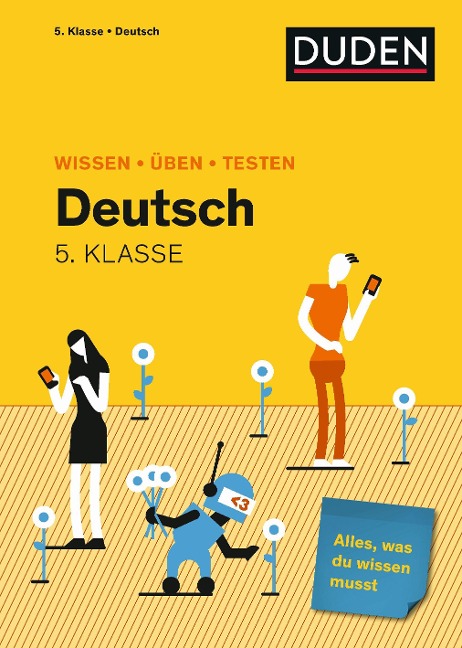 Wissen - Üben - Testen: Deutsch 5. Klasse - 