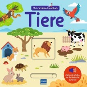 Cover-Bild zum Titel 'Mein Schiebe-Soundbuch Tiere' von ''