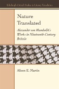 Cover-Bild zum Titel 'Nature Translated' von 'Alison E. Martin'
