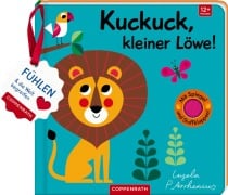 Cover-Bild zum Titel 'Mein Filz-Fühlbuch: Kuckuck, kleiner Löwe!' von ''