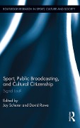 Cover-Bild zum Titel 'Sport, Public Broadcasting, and Cultural Citizenship' von ''