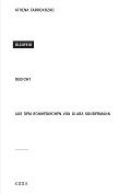 Cover-Bild zum Titel 'Bleiweiß' von 'Athena Farrokhzad'