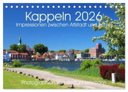 Cover-Bild zum Titel 'Kappeln 2026. Impressionen zwischen Altstadt und Schlei (Tischkalender 2026 DIN A5 quer), CALVENDO Monatskalender' von 'Steffani Lehmann'