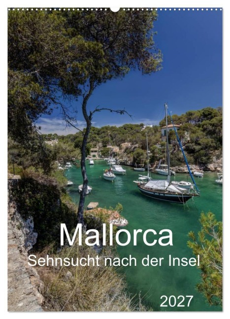 Mallorca - Sehnsucht nach der Insel (Wandkalender 2027 DIN A2 hoch), CALVENDO Monatskalender - Jürgen Seibertz