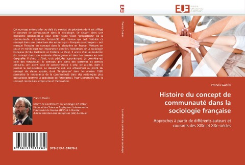 Histoire du concept de communauté dans la sociologie française - Francis Guérin