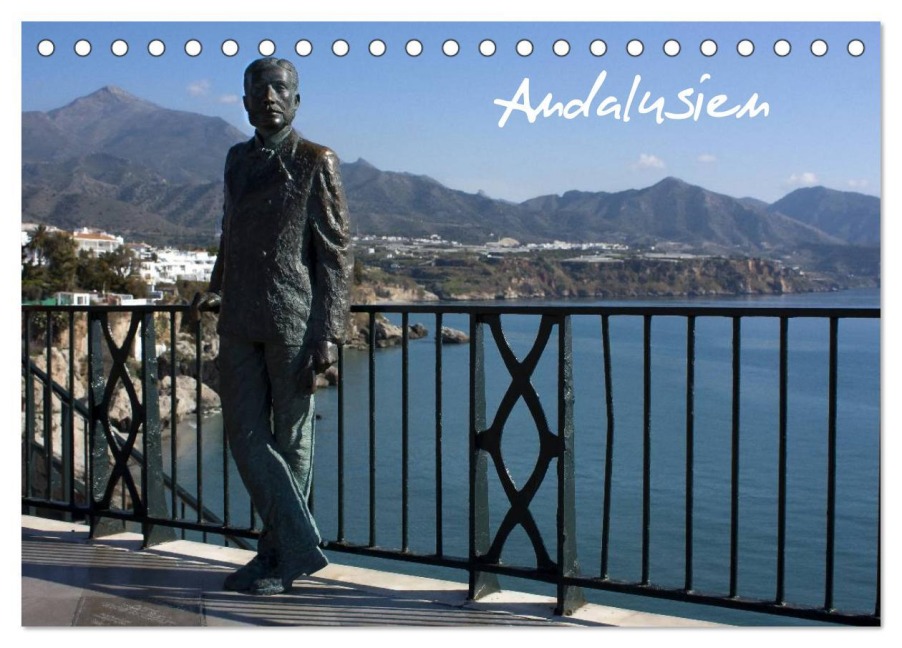Andalusien (Tischkalender 2026 DIN A5 quer), CALVENDO Monatskalender - AnGe AnGe