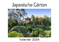 Japanische Gärten (Wandkalender 2024, Kalender DIN A4 quer, Monatskalender im Querformat mit Kalendarium, Das perfekte Geschenk) - Anna Müller