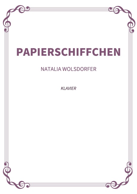 Papierschiffchen - Natalia Wolsdorfer