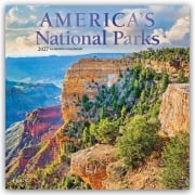 Cover-Bild zum Titel 'America's National Parks - Amerikas Nationalparks 2027 - 16-Monatskalender' von 'Browntrout Publishers'