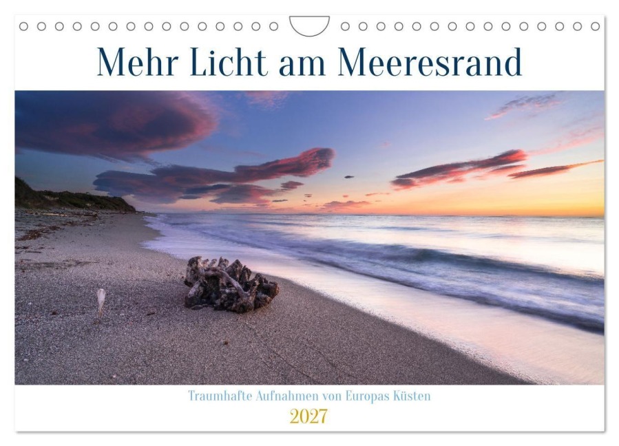 Mehr Licht am Meeresrand (Wandkalender 2027 DIN A4 quer), CALVENDO Monatskalender - Franz Forstner