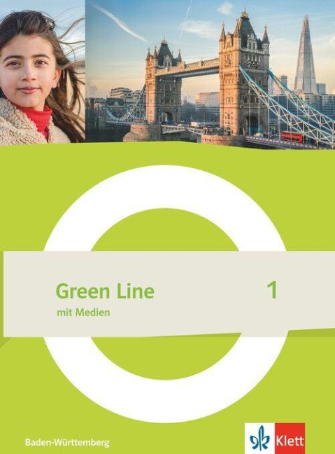 Green Line 1 G9. Schulbuch mit Medien (fester Einband) Klasse 5. Ausgabe Baden-Württemberg - 
