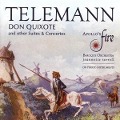 Cover-Bild zum Titel 'Telemann: Don Quixote and other Suites & Concertos' von 'Jeannette Sorrell Apollo's Fire'