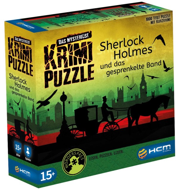 Sherlock Holmes - Das mysteriöse Krimi Puzzle - 1000 T - 