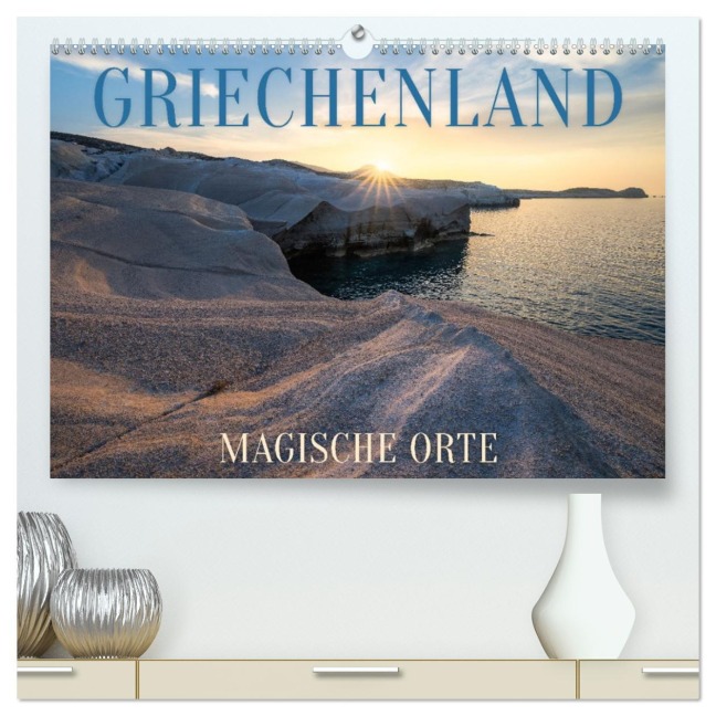 Griechenland - Magische Orte (hochwertiger Premium Wandkalender 2026 DIN A2 quer), Kunstdruck in Hochglanz - Michael Breitung