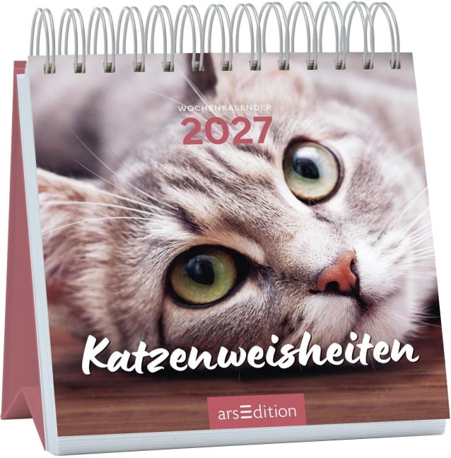 Mini-Wochenkalender Katzenweisheiten 2027 - 