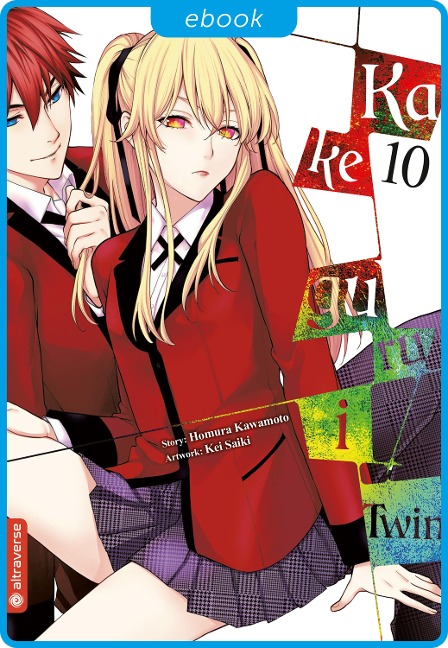 Kakegurui Twin 10 - Homura Kawamoto, Kei Saiki