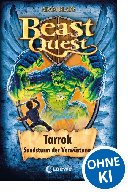 Beast Quest (Band 62) - Tarrok, Sandsturm der Verwüstung - Adam Blade