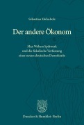 Cover-Bild zum Titel 'Der andere Ökonom' von 'Sebastian Huhnholz'
