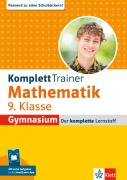 Cover-Bild zum Titel 'Klett KomplettTrainer Gymnasium Mathematik 9. Klasse' von ''