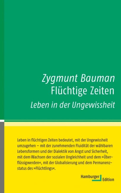 Flüchtige Zeiten - Zygmunt Bauman