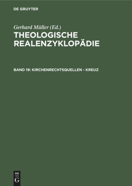 Kirchenrechtsquellen - Kreuz - 