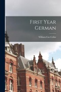 Cover-Bild zum Titel 'First Year German' von 'William Coe Collar'