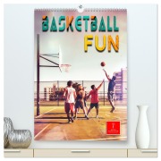 Cover-Bild zum Titel 'Basketball Fun (hochwertiger Premium Wandkalender 2026 DIN A2 hoch), Kunstdruck in Hochglanz' von 'Peter Roder'