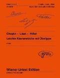Chopin - Liszt - Hiller - Franz Liszt, Ferdinand von Hiller, Frédéric Chopin