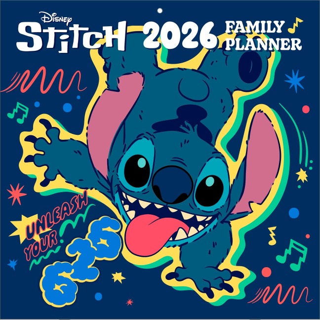 LILO & STITCH Familienplaner im Format 30 x 30 - 
