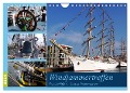 Windjammertreffen - Segelschiffe zu Gast in Bremerhaven (Wandkalender 2024 DIN A4 quer), CALVENDO Monatskalender - Frank Gayde