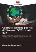 Cover-Bild zum Titel 'Contrats carbone pour la différence (CCfD): statu quo' von 'Alexander Lanzendorfer'