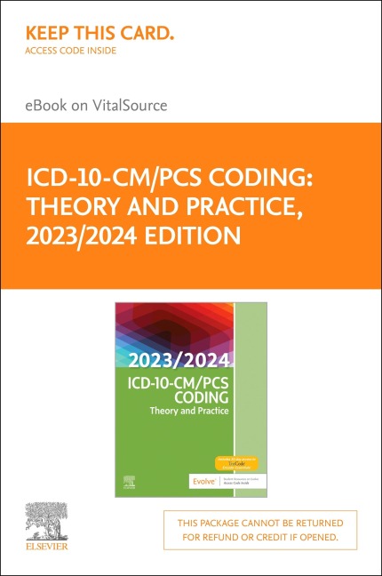 ICD-10-CM/PCS Coding: Theory and Practice, 2023/2024 Edition - E-Book - Elsevier Inc