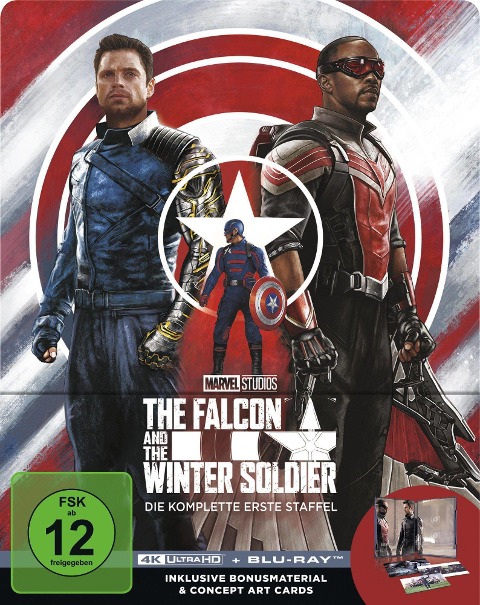 The Falcon and the Winter Soldier - Staffel 1 UHD BD (Lim. Steelbook) - 