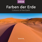Farben der Erde - KUNTH Broschurkalender 2026 - 