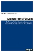 Cover-Bild zum Titel 'Wiederholte Fehler?' von 'Christian-Friedrich Hamann'