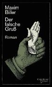 Cover-Bild zum Titel 'Der falsche Gruß' von 'Maxim Biller'