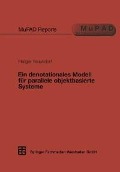 Cover-Bild zum Titel 'Ein denotationales Modell für parallele objektbasierte Systeme' von ''