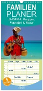 Familienplaner 2025 - JAMAIKA Reggae, Rastafari und Natur. mit 5 Spalten (Wandkalender, 21 x 45 cm) CALVENDO - M. Polok M. Polok