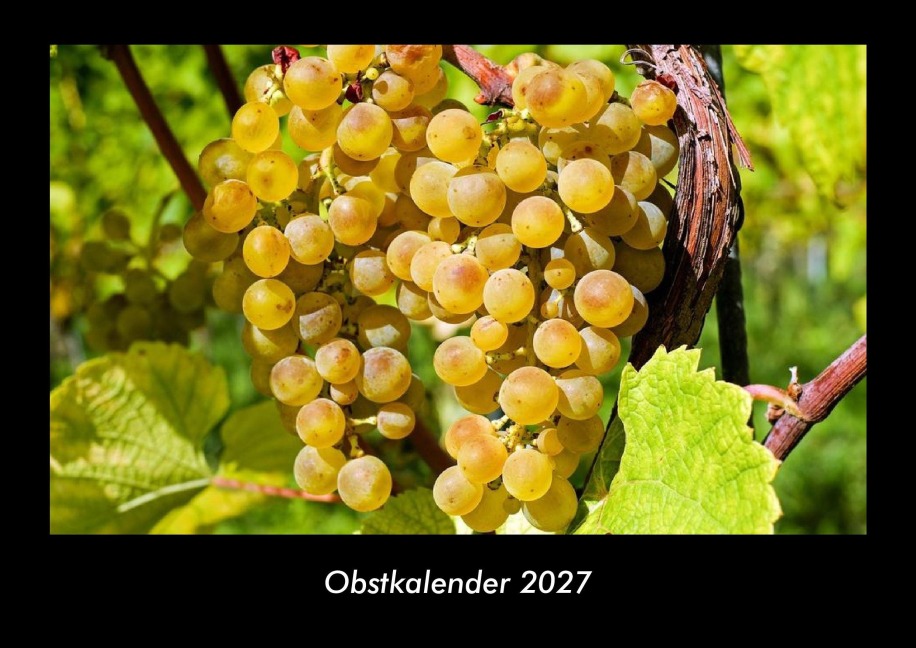 Obstkalender 2027 Fotokalender DIN A3 - Tobias Becker