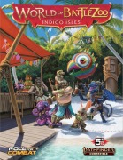 Cover-Bild zum Titel 'World of Battlezoo: Indigo Isles (5e)' von 'Stephen Glicker, Vanessa Hoskins, Grady Wang, Paul Hughes'