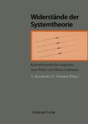 Cover-Bild zum Titel 'Widerstände der Systemtheorie' von ''