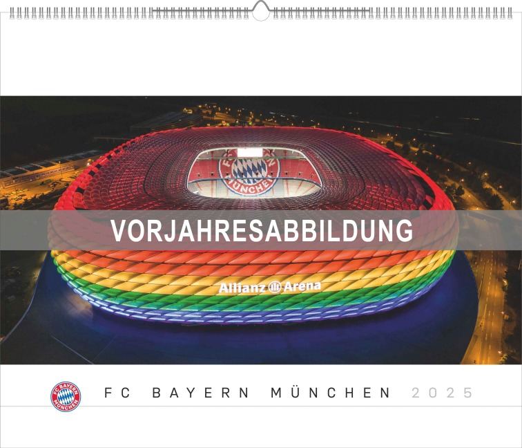 FC Bayern München 2026 Wand-Kalender - Fußball-Kalender - Fan-Kalender - 60x50 - Sport - Fc Bayern München Ag