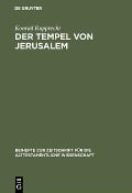 Cover-Bild zum Titel 'Der Tempel von Jerusalem' von 'Konrad Rupprecht'