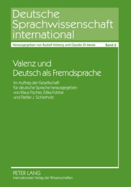 Valenz und Deutsch als Fremdsprache - 