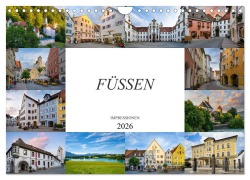 Cover-Bild zum Titel 'Füssen Impressionen (Wandkalender 2026 DIN A4 quer), CALVENDO Monatskalender' von 'Dirk Meutzner'
