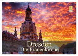 Cover-Bild zum Titel 'Dresden - Die Frauenkirche (Wandkalender 2026 DIN A2 quer), CALVENDO Monatskalender' von 'Dirk Meutzner'