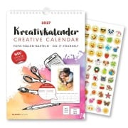 Cover-Bild zum Titel 'Kreativkalender A4 Notiz 2027' von ''