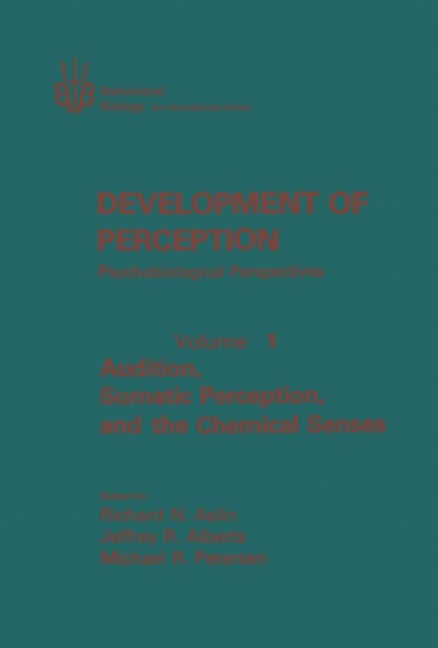 Development of Perception Psychobiological Perspectives - 