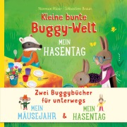 Cover-Bild zum Titel 'Kleine bunte Buggy-Welt - Mein Hasentag & Mein Mäusejahr' von 'Norman Klaar'