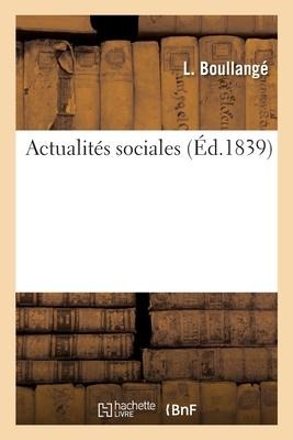 Actualités Sociales - L. Boullangé